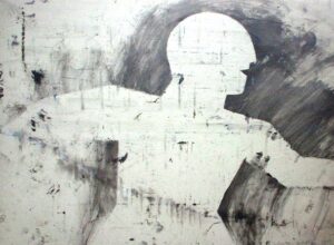 Zoltan Novak, U pokretu „U pokretu” – Zoltan Novak, ulje na platnu, 80 × 100 cm.